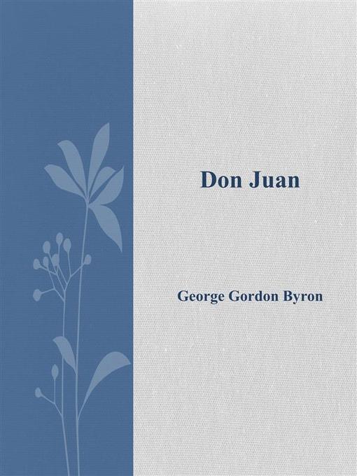 Upplýsingar um Don Juan eftir George Gordon Byron - Biðlisti